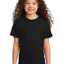 Port & Company Youth Short Sleeve Crewneck T-Shirt - Black - NEW
