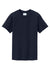 Port & Company PC330Y Youth Short Sleeve Crewneck T-Shirt Deep Navy Blue Flat Front