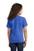 Port & Company PC330Y Youth Short Sleeve Crewneck T-Shirt Heather Royal Blue Back