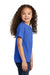 Port & Company PC330Y Youth Short Sleeve Crewneck T-Shirt Heather Royal Blue Side