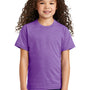 Port & Company Youth Short Sleeve Crewneck T-Shirt - Heather Team Purple