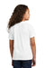 Port & Company PC330Y Youth Short Sleeve Crewneck T-Shirt White Back