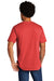 Port & Company Mens Short Sleeve Crewneck T-Shirt Heather Bright Red Side