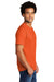 Port & Company Mens Short Sleeve Crewneck T-Shirt Heather Deep Orange Side