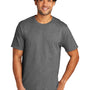 Port & Company Mens Short Sleeve Crewneck T-Shirt - Heather Graphite Grey