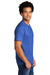 Port & Company Mens Short Sleeve Crewneck T-Shirt Heather Royal Blue Side
