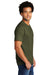Port & Company Mens Short Sleeve Crewneck T-Shirt Heather Military Green Side