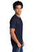 Port & Company Mens Short Sleeve Crewneck T-Shirt Heather Team Navy Blue Side