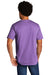 Port & Company Mens Short Sleeve Crewneck T-Shirt Heather Team Purple Side