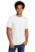 Port & Company Mens Short Sleeve Crewneck T-Shirt White Front