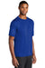 Port & Company PC380 Mens Dry Zone Performance Moisture Wicking Short Sleeve Crewneck T-Shirt True Royal Blue 3Q