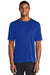 Port & Company PC380 Mens Dry Zone Performance Moisture Wicking Short Sleeve Crewneck T-Shirt True Royal Blue Front