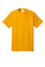 Port & Company PC54DTG Core Cotton DTG Short Sleeve Crewneck T-Shirt Gold Flat Front
