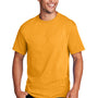 Port & Company Mens Core Cotton DTG Short Sleeve Crewneck T-Shirt - Gold