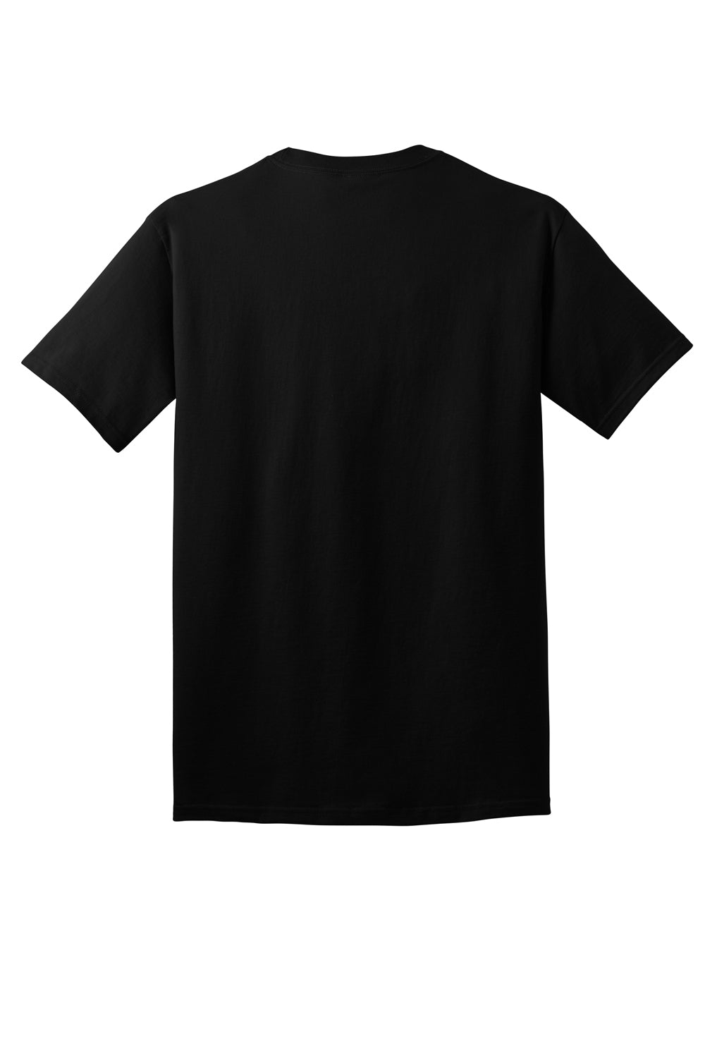 Port & Company PC54DTG Core Cotton DTG Short Sleeve Crewneck T-Shirt Jet Black Flat Back