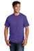 Port & Company PC54DTG Core Cotton DTG Short Sleeve Crewneck T-Shirt Purple Front