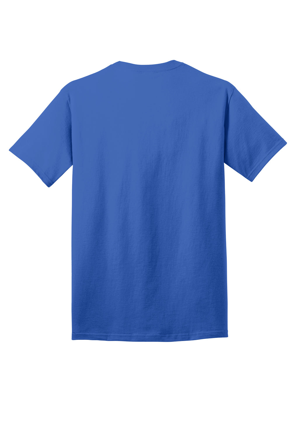 Port & Company PC54DTG Core Cotton DTG Short Sleeve Crewneck T-Shirt Royal Blue Flat Back