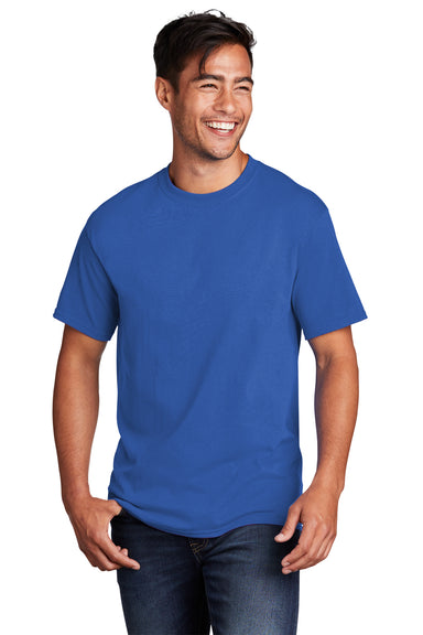 Port & Company PC54DTG Core Cotton DTG Short Sleeve Crewneck T-Shirt Royal Blue Front