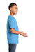 Port & Company PC54YDTG Core Cotton DTG Short Sleeve Crewneck T-Shirt Aquatic Blue Side