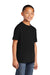 Port & Company PC54YDTG Core Cotton DTG Short Sleeve Crewneck T-Shirt Jet Black 3Q