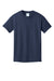 Port & Company PC54YDTG Core Cotton DTG Short Sleeve Crewneck T-Shirt Navy Blue Flat Front