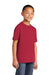 Port & Company PC54YDTG Core Cotton DTG Short Sleeve Crewneck T-Shirt Red 3Q