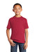 Port & Company PC54YDTG Core Cotton DTG Short Sleeve Crewneck T-Shirt Red Front