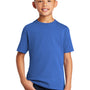 Port & Company Youth Core Cotton DTG Short Sleeve Crewneck T-Shirt - Royal Blue