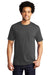 Port & Company Mens Bouncer Short Sleeve Crewneck T-Shirt w/ Pocket Coal Grey Front