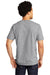 Port & Company Mens Bouncer Short Sleeve Crewneck T-Shirt Heather Grey Side