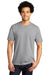 Port & Company Mens Bouncer Short Sleeve Crewneck T-Shirt Heather Grey Front