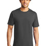 Port & Company Mens Bouncer Short Sleeve Crewneck T-Shirt - Coal Grey