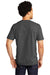 Port & Company Mens Bouncer Short Sleeve Crewneck T-Shirt Heather Dark Grey Side