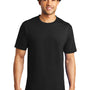 Port & Company Mens Bouncer Short Sleeve Crewneck T-Shirt - Deep Black