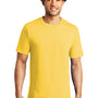 Port & Company Mens Bouncer Short Sleeve Crewneck T-Shirt - Lemon Yellow