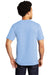 Port & Company Mens Bouncer Short Sleeve Crewneck T-Shirt Light Blue Side