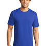 Port & Company Mens Bouncer Short Sleeve Crewneck T-Shirt - True Royal Blue