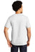 Port & Company Mens Bouncer Short Sleeve Crewneck T-Shirt White Side