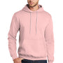 Port & Company Mens Core Pill Resistant Fleece Hooded Sweatshirt Hoodie - Pale Blush Pink