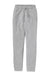 Port & Company PC78J Core Fleece Jogger Sweatpants w/ Pockets Heather Grey Flat Front