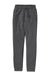 Port & Company PC78J Core Fleece Jogger Sweatpants w/ Pockets Heather Dark Grey Flat Front