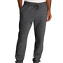Port & Company Mens Core Fleece Jogger Sweatpants w/ Pockets - Heather Dark Grey