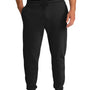 Port & Company Mens Core Fleece Jogger Sweatpants w/ Pockets - Jet Black