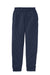 Port & Company PC78YJ Core Fleece Jogger Sweatpants w/ Pockets Navy Blue Flat Front