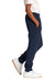 Port & Company PC78YJ Core Fleece Jogger Sweatpants w/ Pockets Navy Blue Side