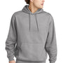 Port & Company Mens Fleece Hooded Sweatshirt Hoodie - Heather Grey
