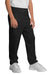 Port & Company PC90YP Core Fleece Sweatpants Jet Black Front