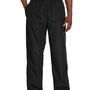 Sport-Tek Mens Water Resistant Wind Pants w/ Pockets - Black