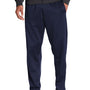Sport-Tek Mens Tricot Track Pants w/ Pockets - True Navy Blue