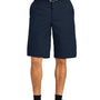 Red Kap Mens Industrial Stain Resistant Work Shorts w/ Pockets - Navy Blue - Closeout